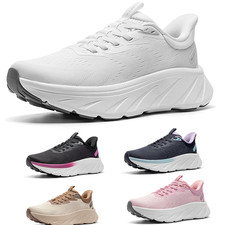 Women Lightweight Breathable Walking Running Shoes Slip On Running Shoes