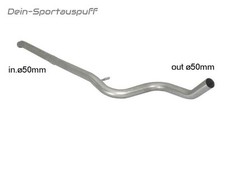 Ragazzon Edelstahl Vorschalldämpfer-Soundrohr Peugeot 208 1.4l VTI 50mm-System