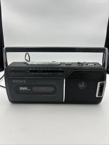 Sony CFM-140II Radio Casette (only Radio Works!!) Casette Eats Tapes Very Good