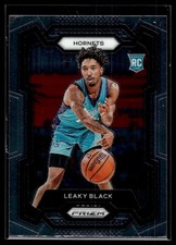 Leaky Black 2023-24 Panini Prizm Rookie Card #284