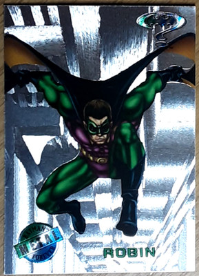 1995 Batman Forever Silver Flasher Card 67 ROBIN.