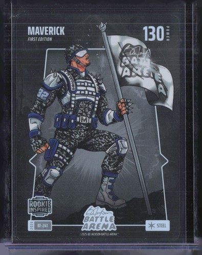 2025 Bo Jackson Battle Arena Steel 1st Edition #BF-241 Maverick Cooper Flagg