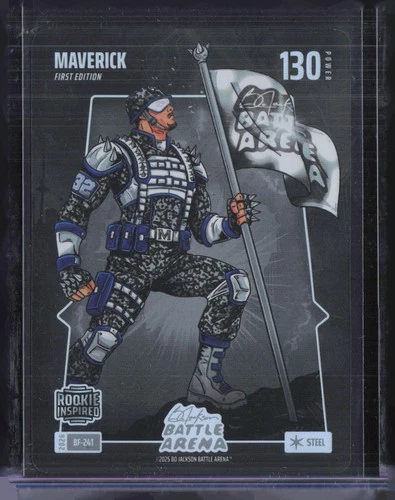 2025 Bo Jackson Battle Arena Steel 1st Edition #BF-241 Maverick Cooper Flagg