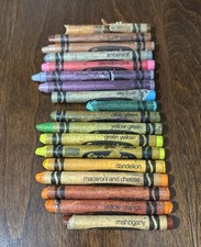 Lot of 18 CRAYOLA Crayons Rare Retired Discontinued Colors Dandelion