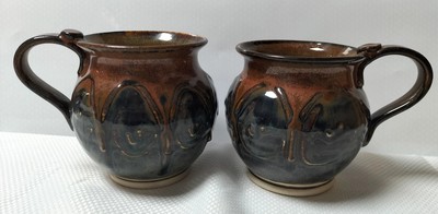 Schlossbogen Keramik glasierte Becher Kilkenny Irland Handarbeit Mittelalter Renaissance 