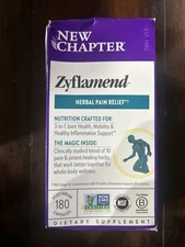New Chapter Zyflamend Whole Body Joint Supplement - 180 Capsules EXP 01/2029