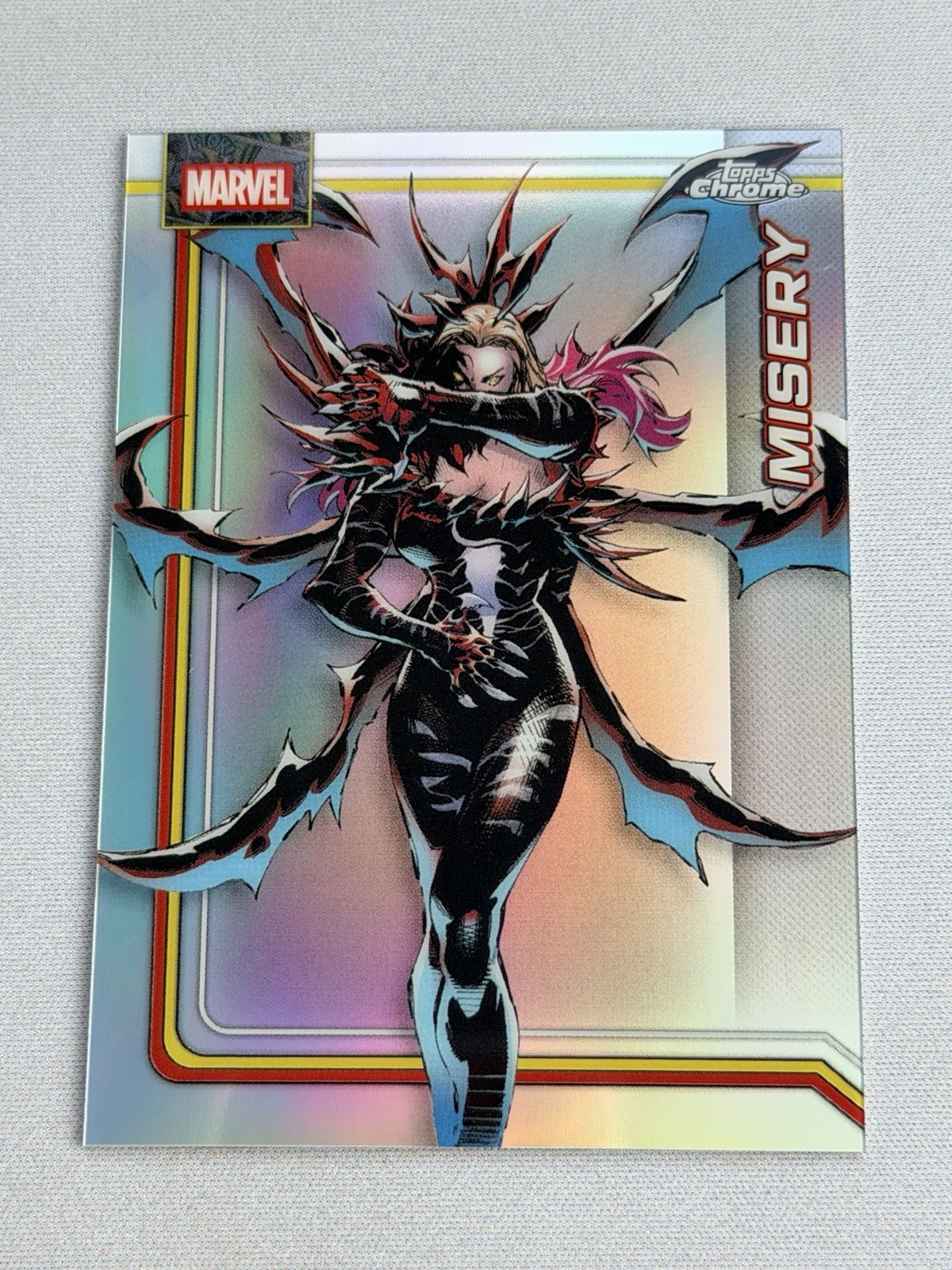2026 Topps Chrome Marvel #137 Misery Refractor