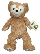 Disney Duffy The Disney Bear Mickey Light Brown Plush 17" Soft Stuffed Toy