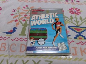 #832 Athletic World - 5 VITE - NINTENDO (NES '87) RARA SCATOLA DOPPIA APERTURA CIB