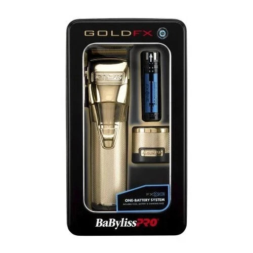 BaByliss Pro FXONE Gold FX Cordless Clipper +Trimmer + Shaver SET