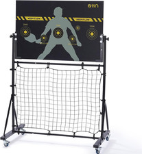 A11N Adjustable Dual-Sided Pickleball Rebounder for Forehand and Backhand Traini