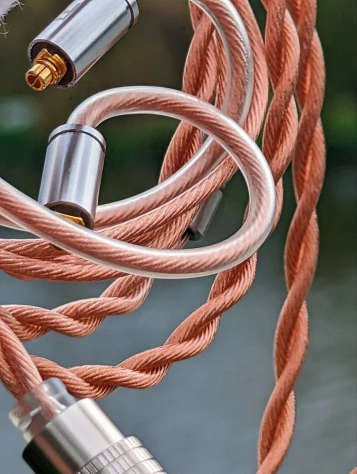 hi-end headphone replacement iem cable 3.5 4.4 2.5 mmcx 2pin 0.78 OCC 7N Bandung - Image 3 of 4