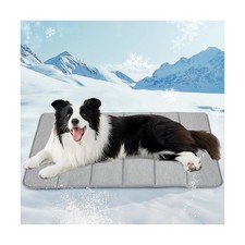 Dog Cooling Mat for Large Dogs - 35x23 Orthopedic Memory Foam P... USA FAST SHIP