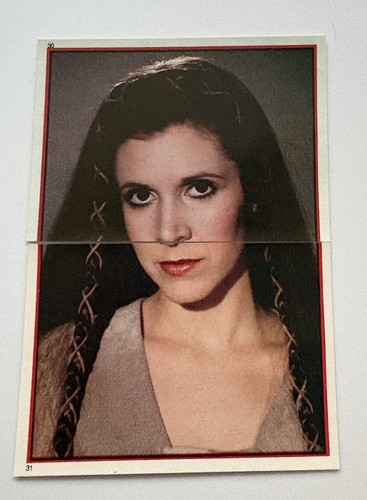 Leia #31 1983 Star Wars: Return of the Jedi Sticker card