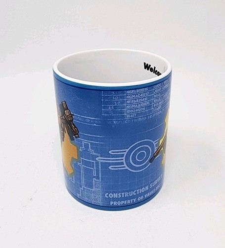 2017 Fallout Loot Crate Exclusive Blue Vault Girl Welcome Home Coffee Mug NIB - Picture 5 of 11