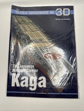 The Aircraft Carrier Kaga (Super Drawings in 3D) 16031 Kagero Excellent