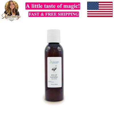 Australian Emu Oil | Triple Refined | 100% Pure & Natural Moisturizer for Ski...