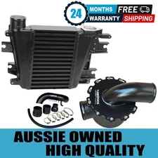 Upgrade Aluminium Intercooler, Airbox+Piping Kit For Nissan Patrol ZD30 3.0L