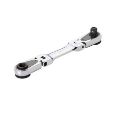 4S04 Micro Combo Dual Ratchet Socket with 1/4" Square Drive & Magnetic Bit Drive