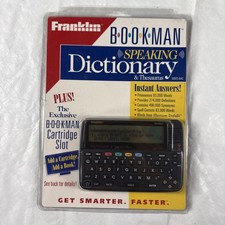 Franklin Speaking Merriam Webster Dictionary NEW Bookman MWS-840 PLUS