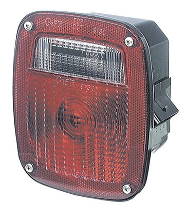 Grote STT LAMP, RED, SUPERNOVA LED, W/LIC, LH, OE CONNECTION (53640)