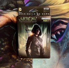 New Sealed - DC Comics Deck Building Game Arrow Crossover Pack Expansion