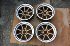 For 240z Ae86 Dr30 S30 Ra25 Ta22 Jdm 15 Banana Style Bronze Polished Lip Wheels