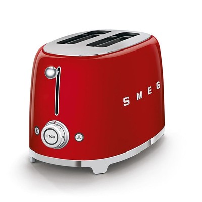 smeg TSF01RDEU Rot Toaster #1907238