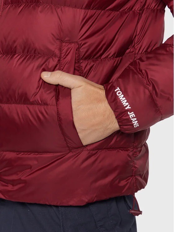 Tommy Hilfiger Jean Essential light Down Jacket Deep Rounge Puffa DM0DM14086 XL image 5