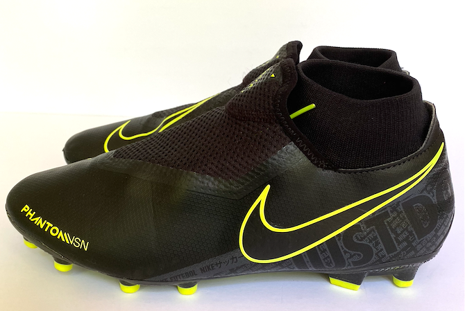 nike phantom black green