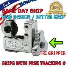 Mini Pipe Tubing Cutter 1/8" to 5/8" OD Copper Brass Aluminum Cutting HVAC Plumb