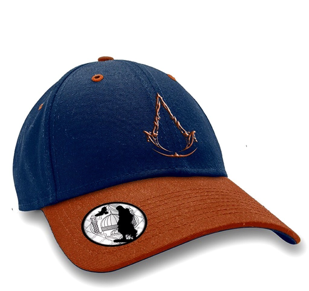 Cappello Assassin's Creed Mirage Crest Logo blue & orange Cap Hat ABYstyle