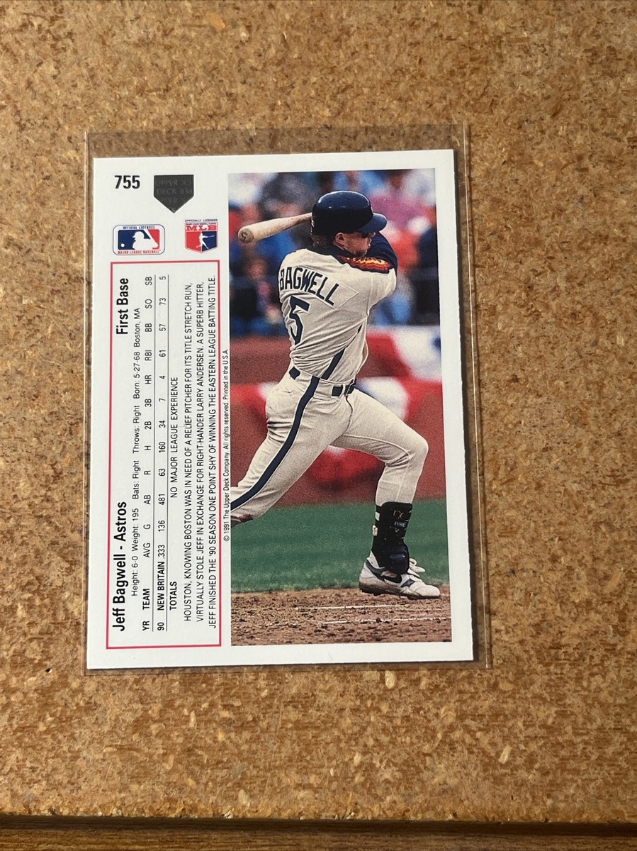 1991 Upper Deck - #755 Jeff Bagwell (RC) | eBay