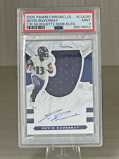DEVIN DUVERNAY POP 1 2020 Chronicles Crown Royale Silhouettes RPA AUTO /99 PSA 9