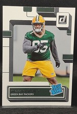 2022 Donruss DEVONTE WYATT RATED ROOKIE Green Bay Packers