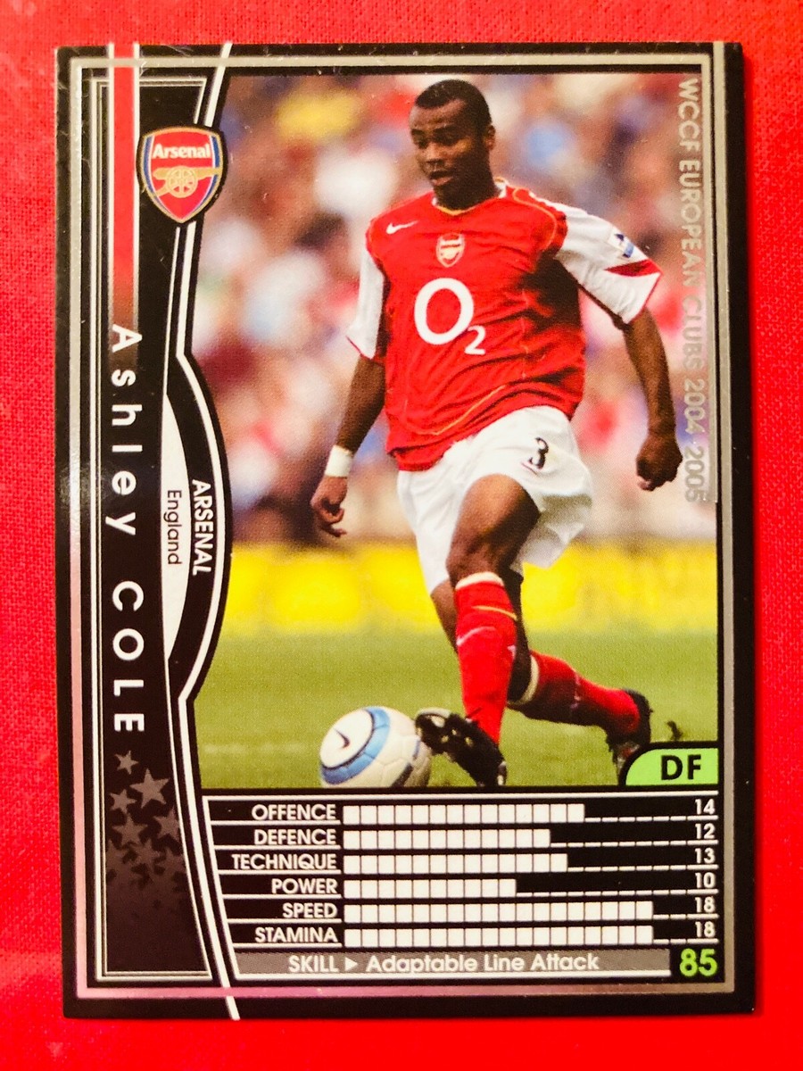 WCCF  2004～2005 2004-05 Panini WCCF European Clubs Arsenal base card - Pick a