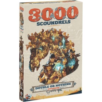 3000 Scoundrels Double or Nothing Expansion Board Game Unexpected Games NEW