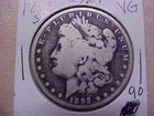 1892 S MORGAN SILVER DOLLAR  VG  (X3304)