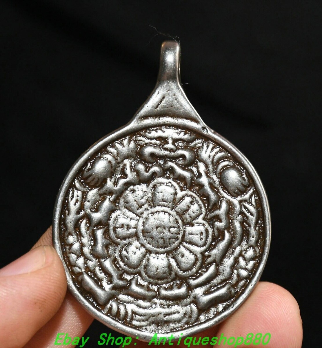 10 Pz Ciondolo In Lega Tibetana Stile Tibetano Impostazioni - Foto 2