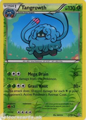 Tangrowth 5/160 Primal Clash Reverse Holo Mint Pokemon Card - Picture 1 of 1