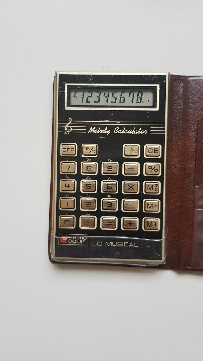 CALCULATRICE VINTAGE SINCLAIR ENTERPRISE PROGRAMMABLE + Fiches de