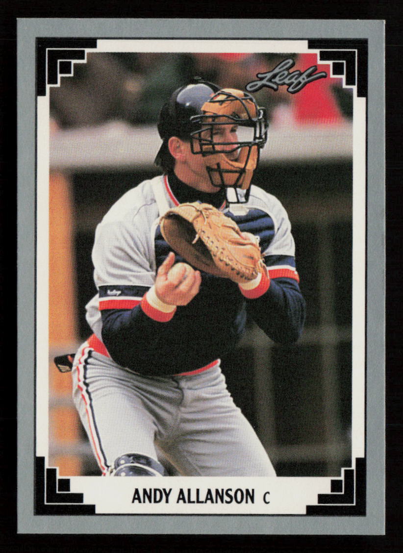 Andy Allanson 1991 Leaf #455 Detroit Tigers Baseball Card