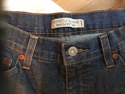 LEVI'S Boot Cut 512 Jeans, Perfectly 