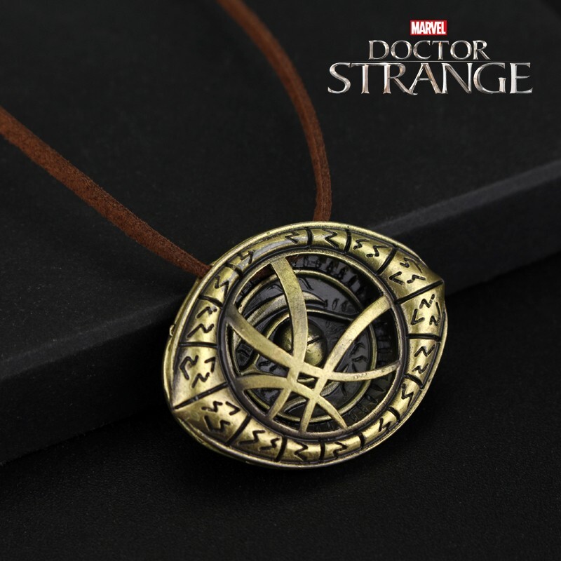 Doctor Strange Eye of Agamotto Rope Necklace Choker, Marvel