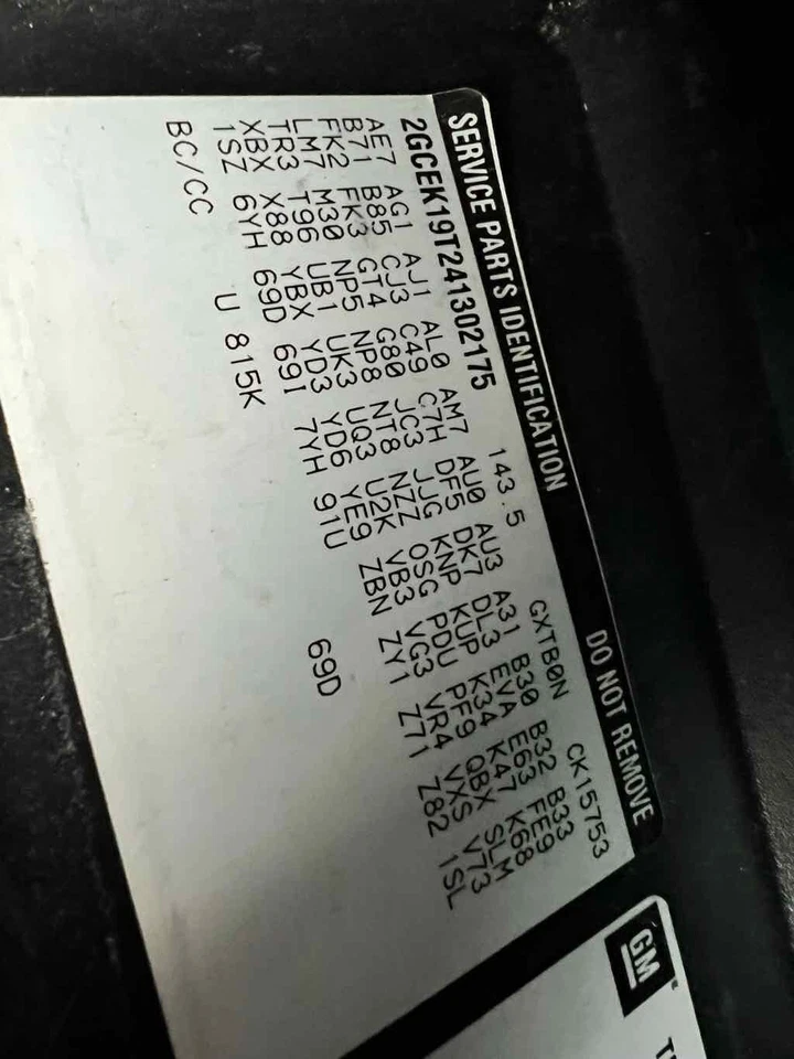 Used Rear Left Door Glass Rear fits: 2004 Chevrolet Silverado 1500 pickup classi - Image 3 of 4