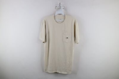 ★THE NORTH FACE★ White Label Misty Logo Short Sleeve Round The North Face Mens M Thrashed Spell Out Box Logo Short