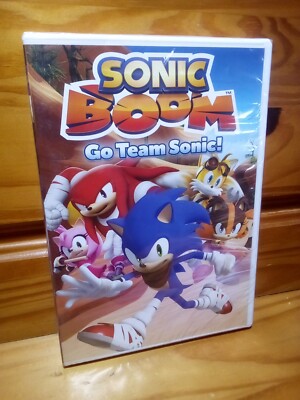 Sonic Boom: Go Team Sonic! (DVD) New Sealed! Fast Shipping!