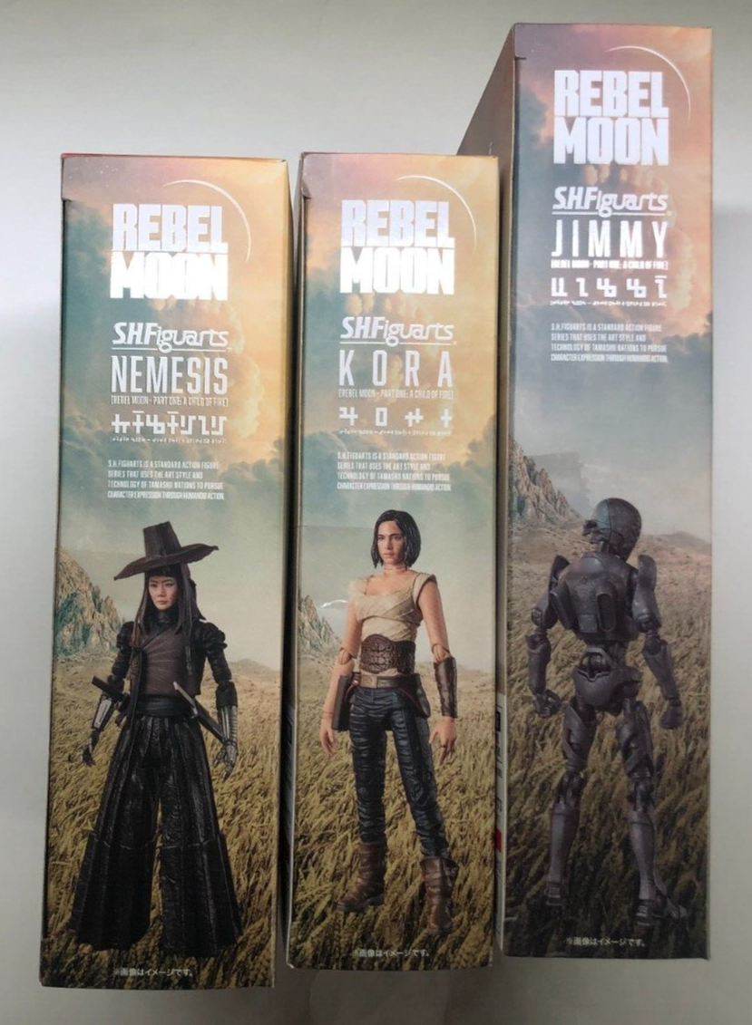 S.H.Figuarts Kora＆ jimmy ＆ Nemesis REBEL MOON Part 1: | eBay