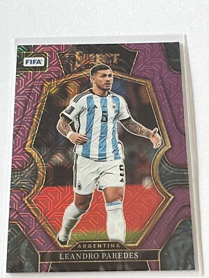   Panini Select Purple Mojo Leandro Paredes     