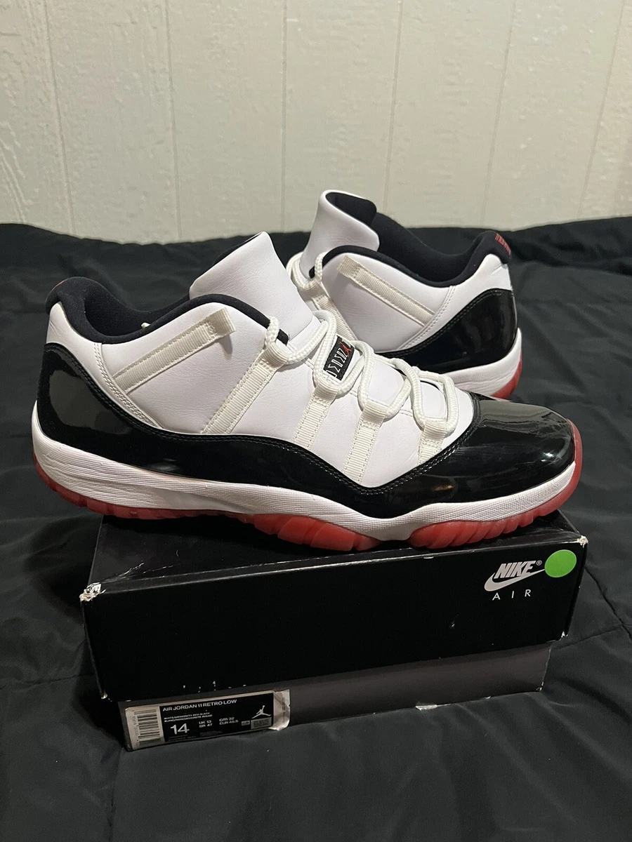Jordan 11 low size 14 sales